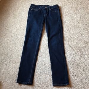WHBM dark wash denim jeans size 2R